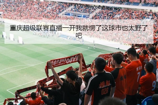 重庆超级联赛直播一开我就愣了这球市也太野了吧