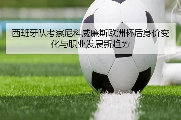 西班牙队考察尼科威廉斯欧洲杯后身价变化与职业发展新趋势